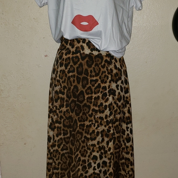 Leopard print maxi skirt - Picture 3 of 6